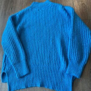Women's Blue Sweater- Maternity